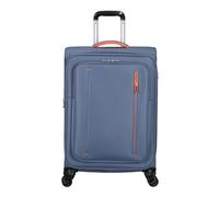 American Tourister Cloudrider Spinner M Exp Tsa Stone Blue Koffer mit 4 Rollen Weichgepäck