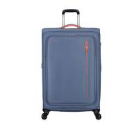American Tourister Cloudrider Spinner L Exp Tsa Stone Blue Koffer mit 4 Rollen Weichgepäck
