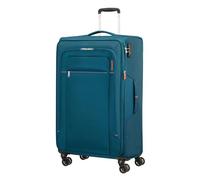 American Tourister Crosstrack - Spinner L, Erweiterbarer Koffer, 79 cm, 109,5/119 L, Marine/Orange (Navy/Orange)