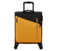 American Tourister Daring Dash - Spinner S, Erweiterbar Handgepäck, 55 cm, 39/46 L, Schwarz/Gelb (Black/Yellow)