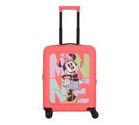 American Tourister Dashpop Disney - Spinner S, Erweiterbarer Handgepäck, 55 cm, 41/47 L, Mehrfarbig (Minnie Pop Letters)