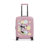 American Tourister Dashpop Disney - Spinner S, Erweiterbarer Handgepäck, 55 cm, 41/47 L, Mehrfarbig (Minnie Bubbles)