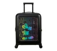 American Tourister Dashpop Disney - Handgepäck Koffer 55x40x20/23 cm, Erweiterbarer Hartschalen Kabinentrolley für Ryanair & die meisten Airlines, 41/47L, Mickey Neon Gradient