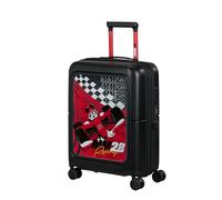 American Tourister Dashpop Disney Spinner Handgepäck-Koffer, 55 cm | Racing Mickey, erweiterbarer Hartschalenkoffer, 41/47 L, 2.5 kg, mit TSA-Schloss und aus recycelten Materialien
