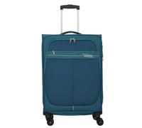 American Tourister Deep Dive 4 Rollen Trolley 67 cm mit Dehnfalte teal-lime (TAS017958) tuerkis