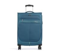 American Tourister Deep Dive 4 Rollen Trolley 67 cm mit Dehnfalte teal-lime (TAS017958) tuerkis