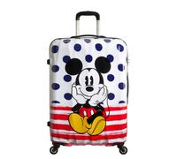American Tourister Disney Legends Spinner 75 Alfatwist Mickey Blue Dots