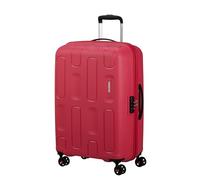 American Tourister Ellipso - Hartschalenkoffer Mittelgroß 68 cm, Leichter Reisekoffer mit 4 Rollen, TSA-Schloss, Check-in-Koffer 64L - 3 KG - Rosa (Pink Flash)