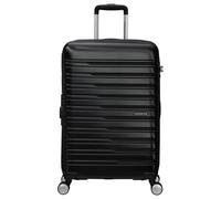 American Tourister Flashline - Spinner M, Koffer, 67 cm, 69/75 L, Schwarz (Shadow Black)