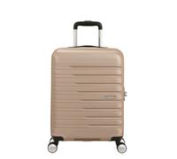 American Tourister Flashline - Hartschalenkoffer Handgepäck 55 x 40 x 20 cm - Kabinentrolley für Ryanair & die meisten Airlines, 34 L, Ivory Gold