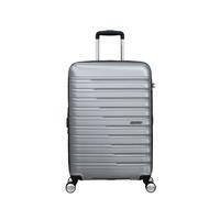 American Tourister Flashline Spinner 67/24 Exp Tsa Sky Silver Koffer mit 4 Rollen Weichgepäck