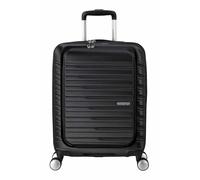 American Tourister Flashline - Spinner S, Handgepäck mit Frontlader, 55 cm, 34 L, Schwarz (Shadow Black)