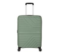 Hartschalen-Trolley AMERICAN TOURISTER "FLYTWIST, verschiedene Größen und Farben", Damen, Gr. B/H/T: 45cm x 67cm x 26cm 63 l, grün (botanic grün), Polypropylen, Koffer, Hartschalen-Koffer personalisie