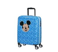 American Tourister Funlight Disney Spinner Handgepäck-Koffer, 55 cm | Minnie Lenticular Pink, Hartschalenkoffer, 55H x 40W x 20D cm, 36 L, 2.6 kg, mit TSA-Schloss und innenliegenden Kreuzgurten