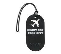 American Tourister Fun Tags Gepäckanhänger - Set aus 2 Stück Ready For Take-Off