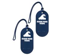 American Tourister Fun Tags Gepäckanhänger - Set aus 2 Stück Ride The Tide
