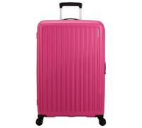 American Tourister Hartschalenkoffer Größe L Polypropylen (PP) Spinner 77/28 Sunny Yellow, Praktisch, Leicht, Kratzfest, TSA-Schloss, Wasserfest, 2 große Fächer, Trennwand, Kleidergurte