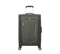 American Tourister Trolley Wanderlite Spinner Exp. TSA Dark Khaki tannengrün 70cm