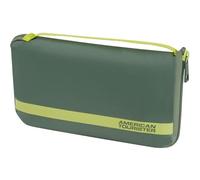 American Tourister - Kofferschutzhülle L, Faltbare Kofferhülle, Reisekoffer Schutz, 71 x 50 x 30 cm, Grün (Olive/Lime)