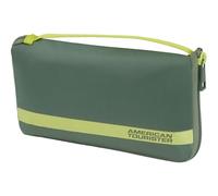 American Tourister - Kofferschutzhülle M, Faltbare Kofferhülle, Reisekoffer Schutz, 62 x 45 x 30 cm, Grün (Olive/Lime)