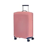 American Tourister - Kofferschutzhülle M, Faltbare Kofferhülle, Reisekoffer Schutz, 62 x 45 x 30 cm, Rosa (Pink/Mauve)