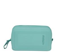 Kosmetiktasche AMERICAN TOURISTER "URBAN GROOVE", Gr. B/H/T: 13cm x 15cm x 25cm, dusty turquoise, Silikon, Taschen, Kulturbeutel Kulturtasche Toiletry Bag Wash Bag (52921963-0) dusty turquoise