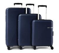 American Tourister Liftoff 4 Rollen Kofferset 3-teilig mit Dehnfalte blau