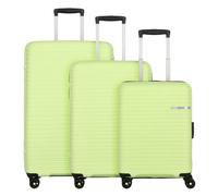 American Tourister Liftoff 4 Rollen Kofferset 3-teilig mit Dehnfalte grün