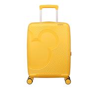 American Tourister 4-Rollen Trolley Mickey Magic, Hartschale, Polypropylen, 40 x 55 x 23 cm, Gelb