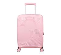 American Tourister Mickey Magic - Handgepäck Koffer 55 x 40 x 20/23 cm - Hartschalen Kabinentrolley für Ryanair, EasyJet & die meisten Airlines, 37/44 L, Pastellrosa (Mickey Pastel Pink)