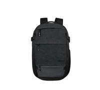 American Tourister Pacepro - Laptop Rucksack 17.3 Zoll - Organisierte Fächer, Regenschutz mit reflektierenden Details, Erweiterbar, Smart Sleeve - 53 cm, 31.5/38 L - Schwarz (Flash Black)
