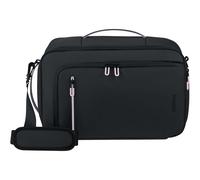 American Tourister Puffypop - Damen Untersitz Handgepäck (40 x 25 x 20 cm, 21 L, 0.70 kg) - Vielseitige 3-Way Kabinentasche, Flugzeug-Rucksack mit Laptopfach 14" - Schwarz