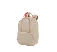 American Tourister Puffypop - Damen-Laptoprucksack 15.6" (49 cm, 21 L), Ergonomisch, Ideal für Schule, Arbeit & Reisen - Beige