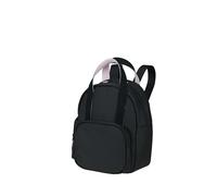 American Tourister Puffypop - Mini Rucksack für Damen (35 cm, 8.5 L) - Fach für AirPods & Tablet - 2 Flaschenhalter - Schwarz