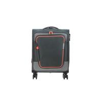 American Tourister Pulsonic - Spinner S, Erweiterbar Handgepäck, 55 cm, 40.5/43.5 L, Grün (Dark Forest)