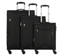 American Tourister Rampup 4 Rollen Kofferset 3-teilig schwarz