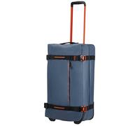 American Tourister Reisetasche mit Rollen Urban Track Duffle/Wheels M coated 84l navy/orange