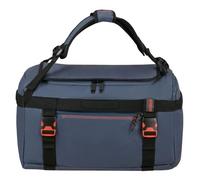 American Tourister Reisetasche Rucksack Urban Track Duffle/Backpack Coated 60L Navy/Orange blau