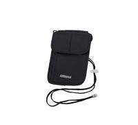 American Tourister - RFID-Brustbeutel für Damen und Herren, Sicher & Kompakt, Reise-Brustbeutel für Bargeld, Karten, Tickets & Reisepass, Schwarz