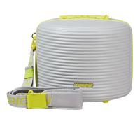 American Tourister Rollio Beauty Case Light Grey / Lime