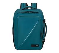 American Tourister Take2Cabin - Ryanair/Wizz Air/Vueling Kabinentasche (40 x 30 x 20 cm, 26.5 L, 0.60 kg) - Untersitz Handgepäck, Flugzeug Rucksack S/M Underseat - Blaugrün (Totally Teal)