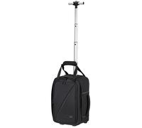American Tourister Take2Cabin - Ryanair Kabinentasche 40 x 25 x 20 cm, 20 L, 1.40 kg, Rucksack auf Rollen, Handgepäck, Flugzeug Rucksack S Underseater, Schwarz (Black)