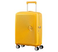 American Tourister Soundbox - Spinner S Erweiterbar Handgepäck, 55 cm, 35.5/41 L, Gelb (Golden Yellow)