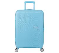 American Tourister Soundbox Spinner 67/24 TSA EXP Trolley Blueberry Fizz hellblau