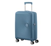 American Tourister Soundbox 55cm erweiterbarer Handgepäckkoffer blau