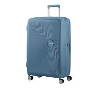 American Tourister Soundbox 77cm erweiterbarer blauer Koffer