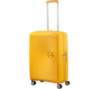 American Tourister Soundbox Expandable Spinner 67 cm Golden Yellow Koffer