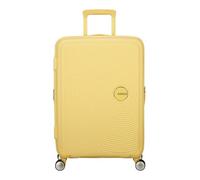 American Tourister Soundbox - Hartschalen-Koffer Mittelgroß, 67 cm - Trolley mit 4 Rollen, TSA-Schloss, erweiterbar & leicht, 71.5/81L, Gelb (Pastel Yellow)