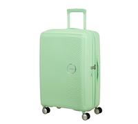 American Tourister Soundbox - Hartschalen-Koffer Mittelgroß, 67 cm - Trolley mit 4 Rollen, TSA-Schloss, erweiterbar & leicht, 71.5/81L, Grün (Pastel Green)