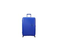 American Tourister Soundbox - Hartschalenkoffer Groß, 77 cm - Trolley Koffer mit 4 Rollen, TSA-Schloss, Erweiterbar & Leicht, 97/110L, Blau (Cobalt Blue)